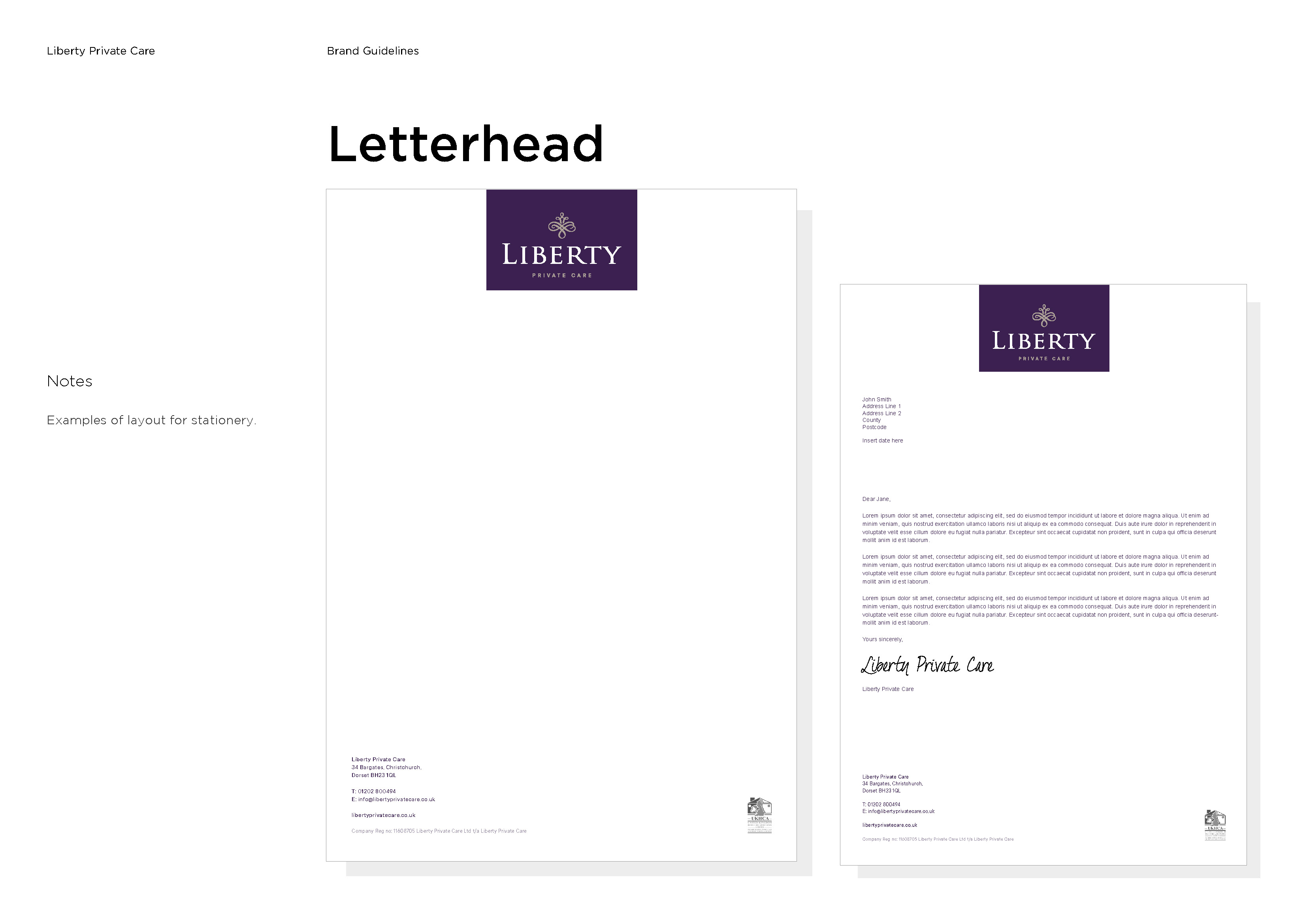 LPC Letterhead Design